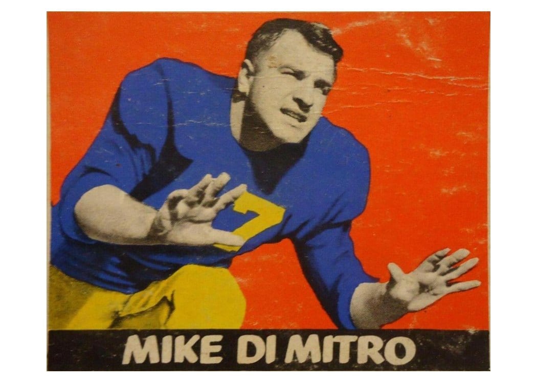1948 Leaf Mike Dimitro #51 card