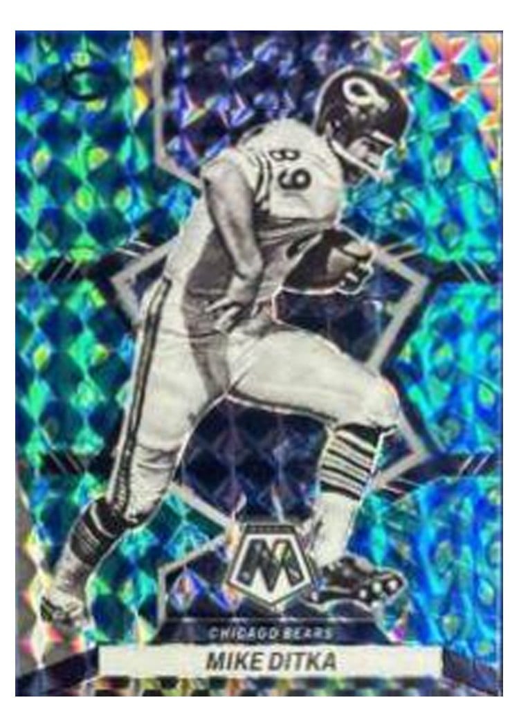 2022 Panini Mosaic Base Set Mike Ditka #38 card