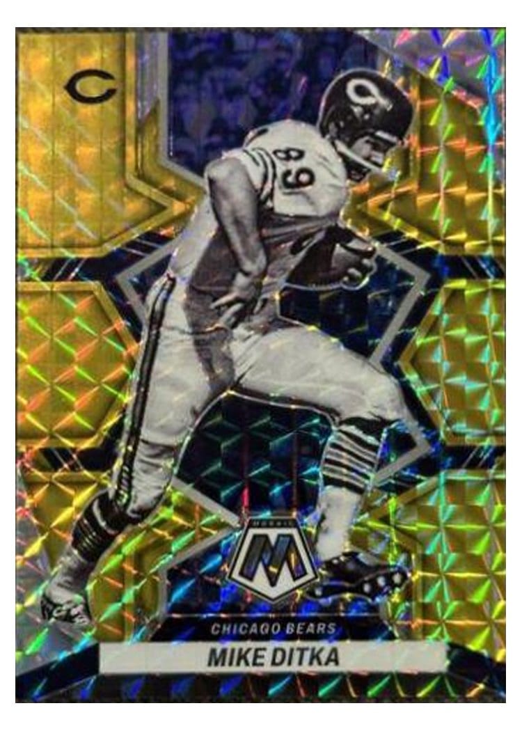 2022 Panini Mosaic Base Set Mike Ditka #38 card