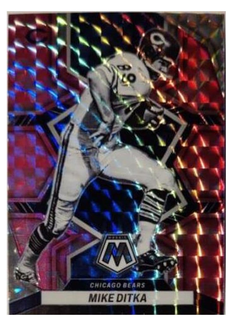 2022 Panini Mosaic Base Set Mike Ditka #38 card