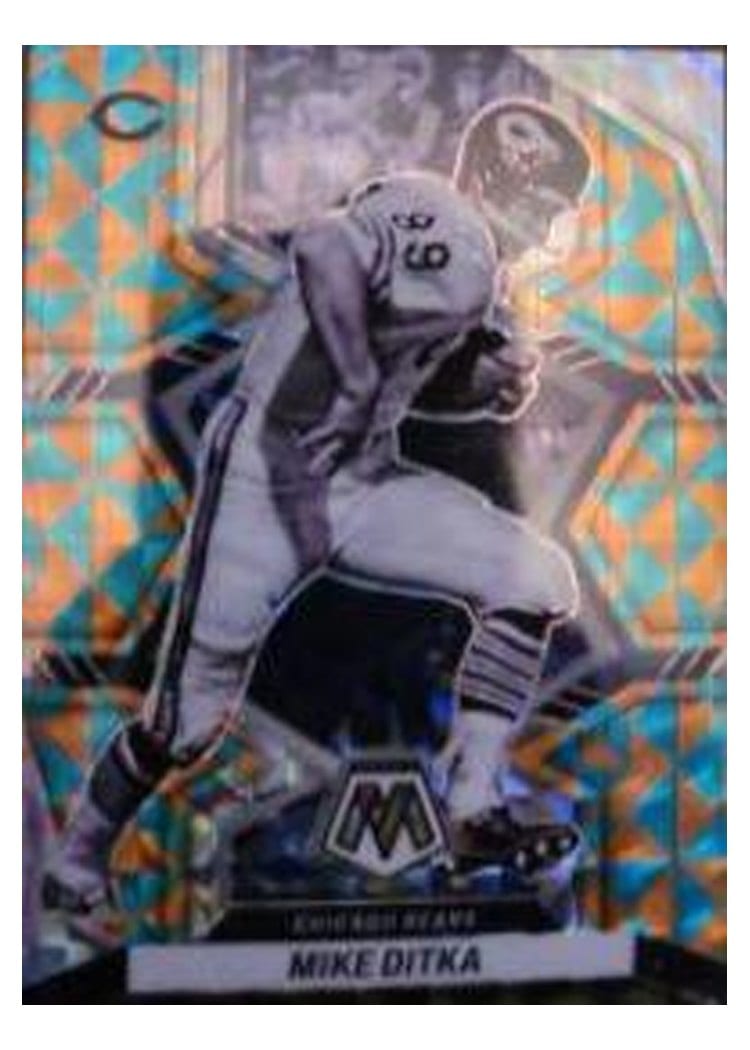 2022 Panini Mosaic Base Set Mike Ditka #38 card