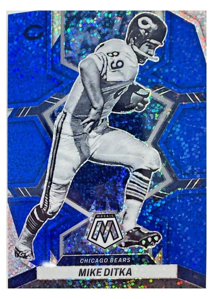 2022 Panini Mosaic Base Set Mike Ditka #38 card