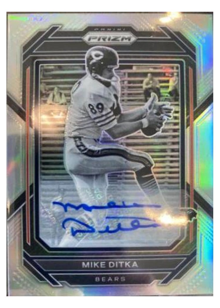 2022 Panini Prizm Base Set Mike Ditka #55 card
