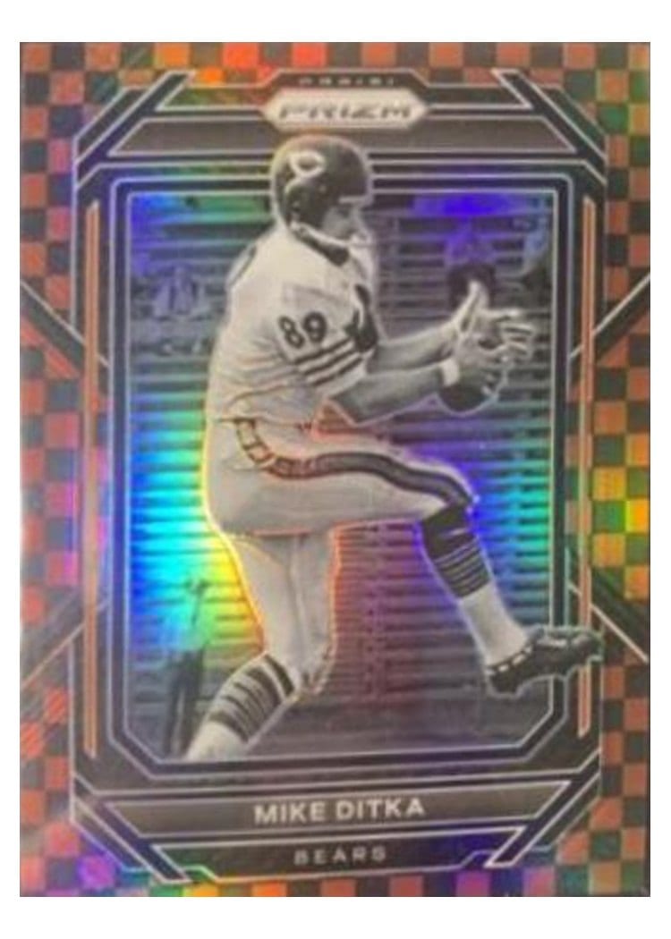2022 Panini Prizm Base Set Mike Ditka #55 card