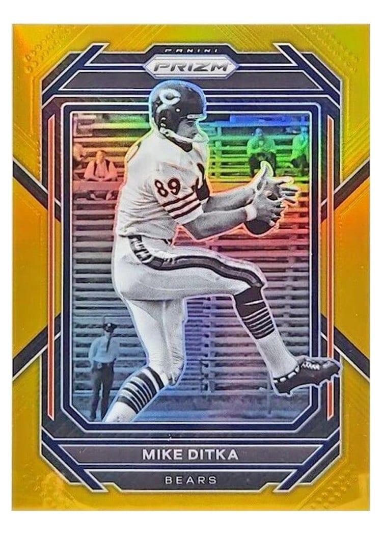 2022 Panini Prizm Base Set Mike Ditka #55 card