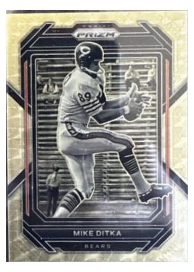 2022 Panini Prizm Base Set Mike Ditka #55 card