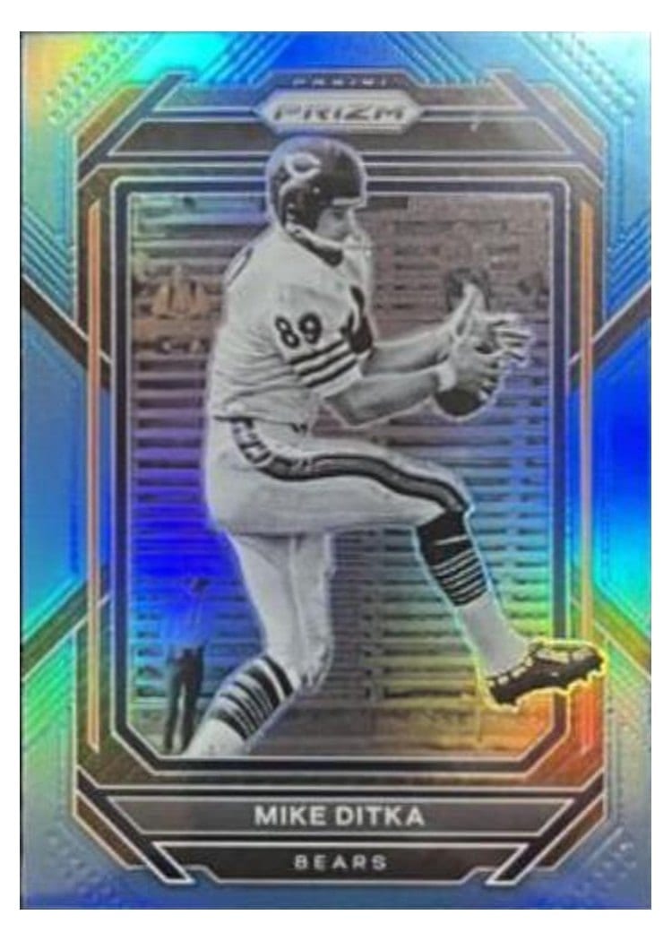 2022 Panini Prizm Base Set Mike Ditka #55 card