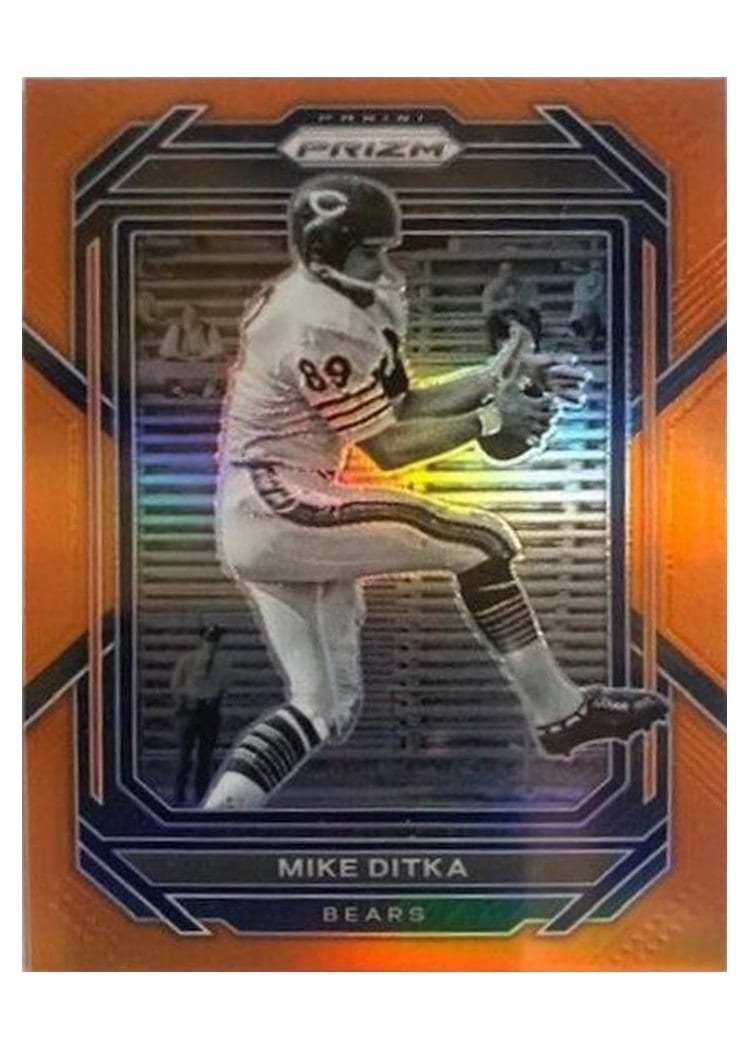 2022 Panini Prizm Base Set Mike Ditka #55 card