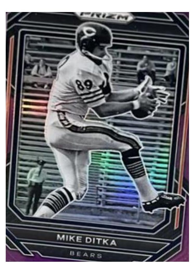 2022 Panini Prizm Base Set Mike Ditka #55 card