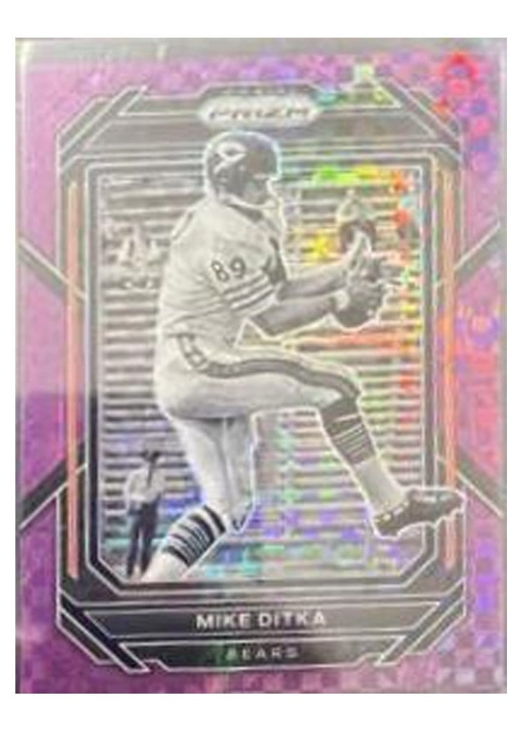 2022 Panini Prizm Base Set Mike Ditka #55 card