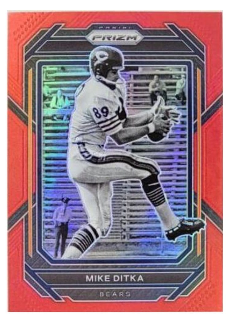 2022 Panini Prizm Base Set Mike Ditka #55 card