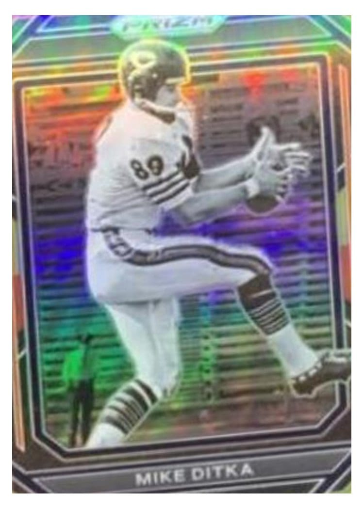 2022 Panini Prizm Base Set Mike Ditka #55 card