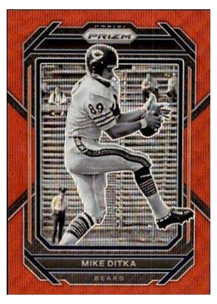 2022 Panini Prizm Base Set Mike Ditka #55 card