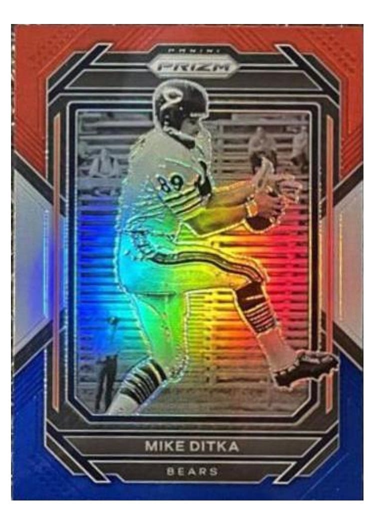 2022 Panini Prizm Base Set Mike Ditka #55 card