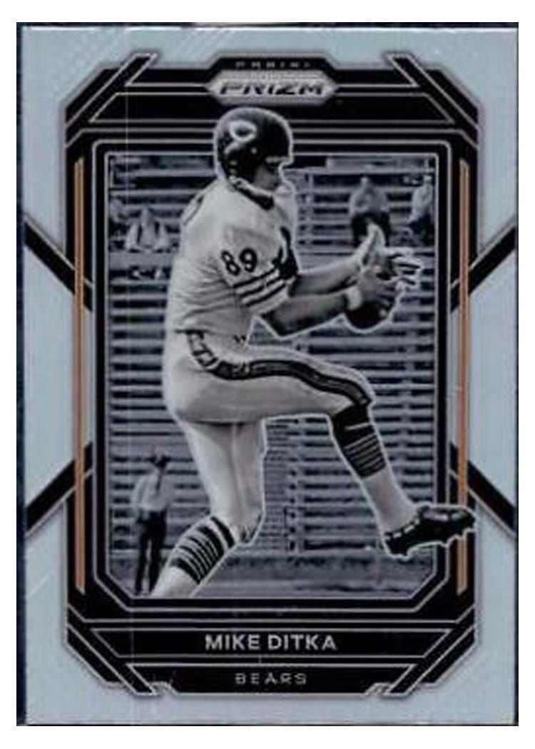 2022 Panini Prizm Base Set Mike Ditka #55 card