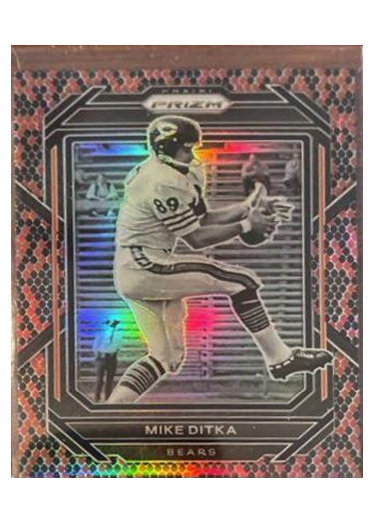 2022 Panini Prizm Base Set Mike Ditka #55 card