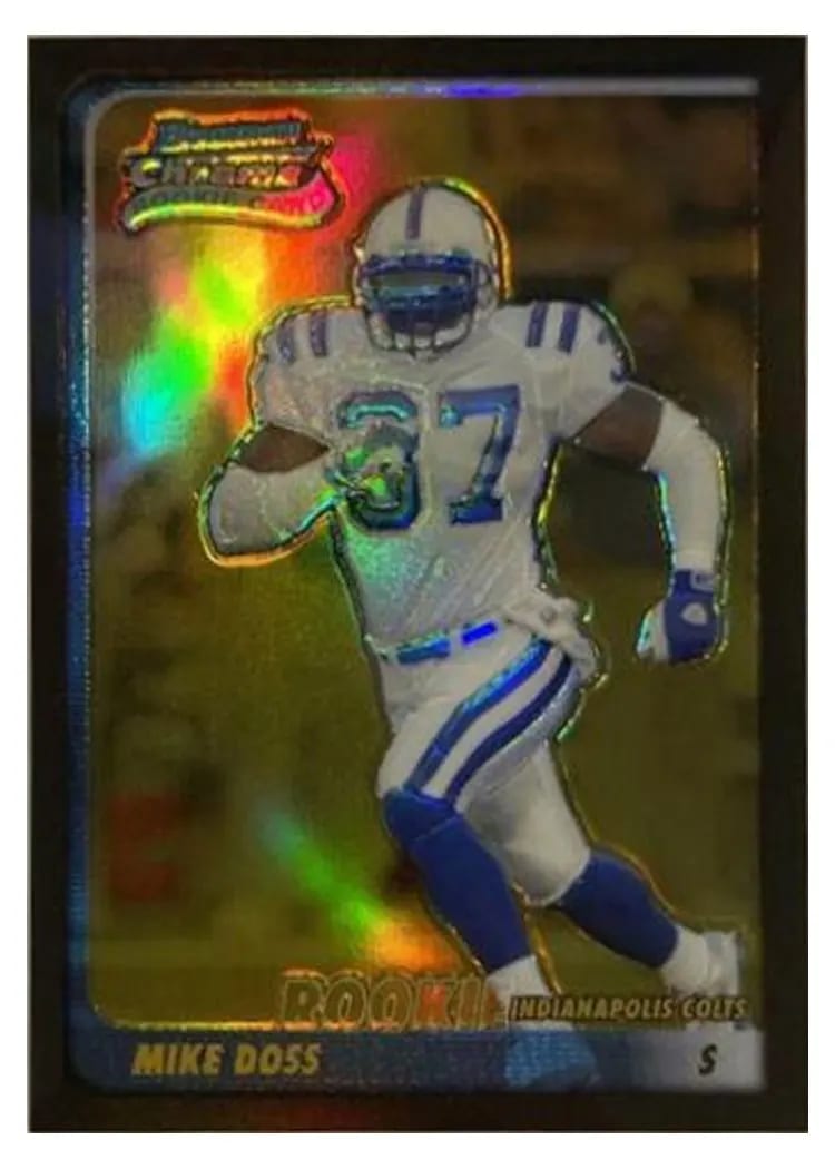 2003 Bowman Chrome Mike Doss #193 card