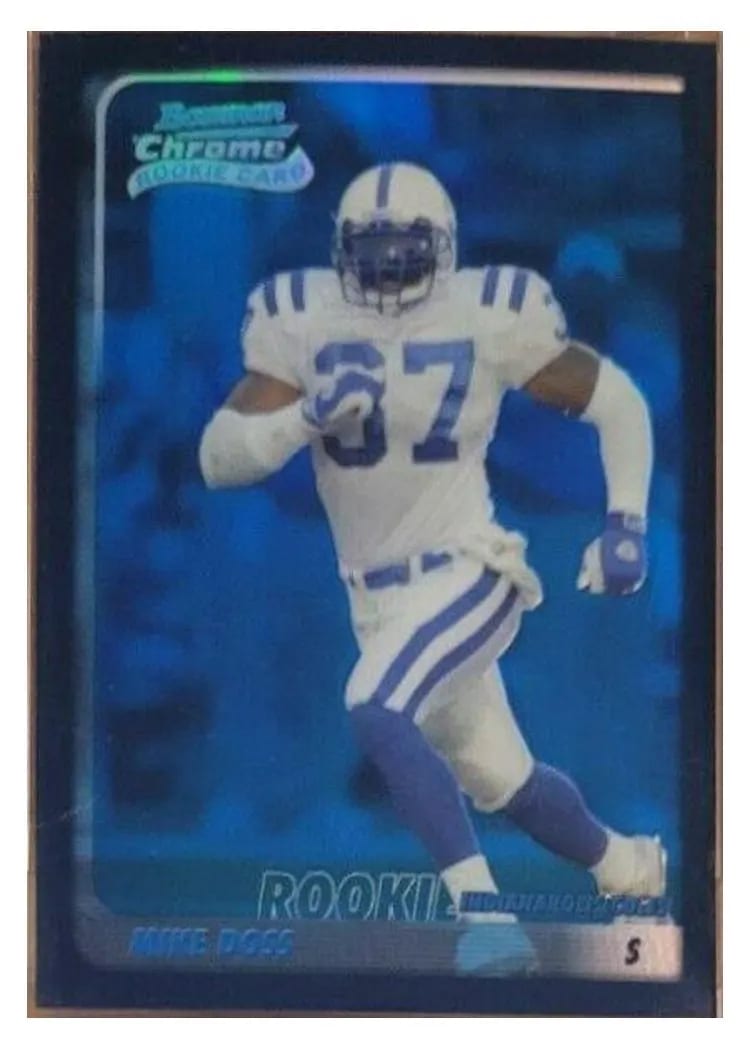 2003 Bowman Chrome Mike Doss #193 card