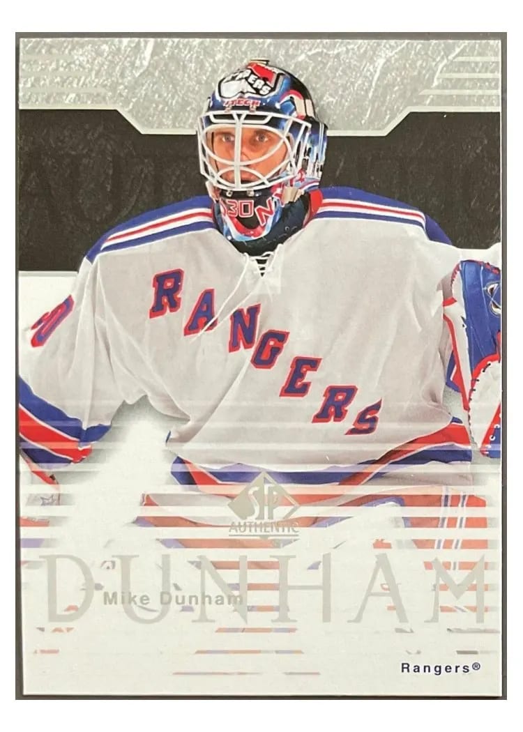 2003 SP Authentic Mike Dunham #60 card