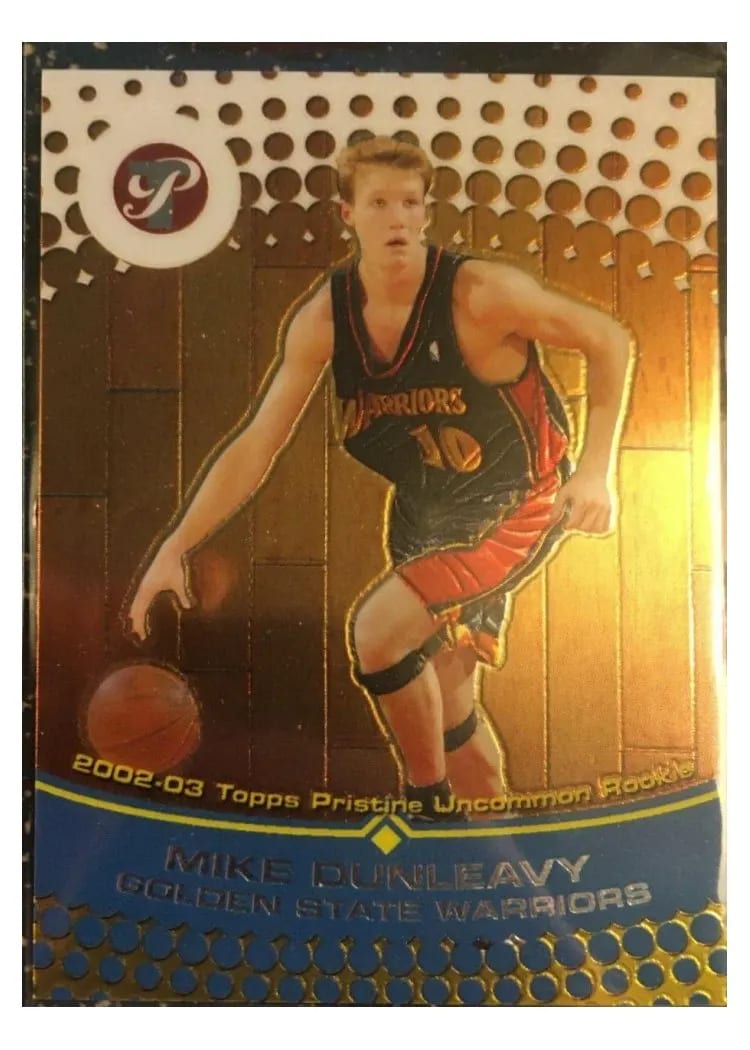 2002 Topps Pristine Mike Dunleavy #58 card