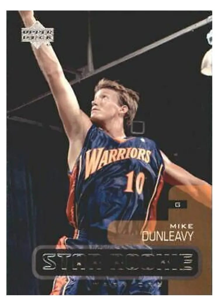 2002 Upper Deck Mike Dunleavy #199 card