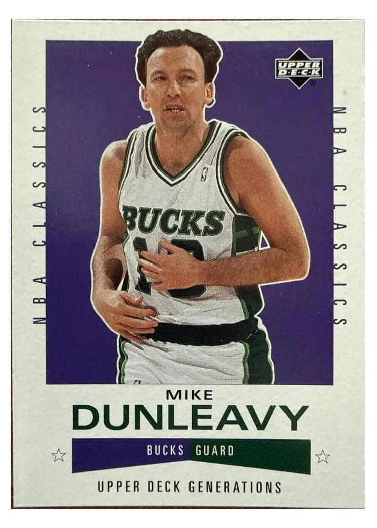 2002 Upper Deck Generations Mike Dunleavy #182 card