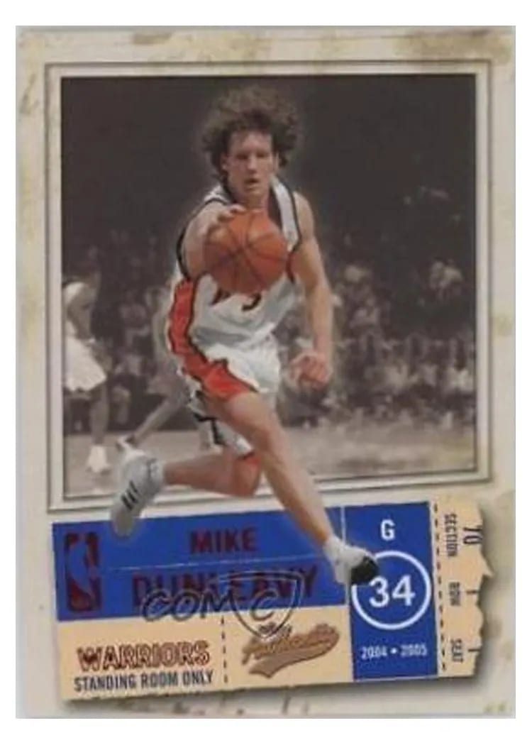 2004 Fleer Authentix Mike Dunleavy #32 card