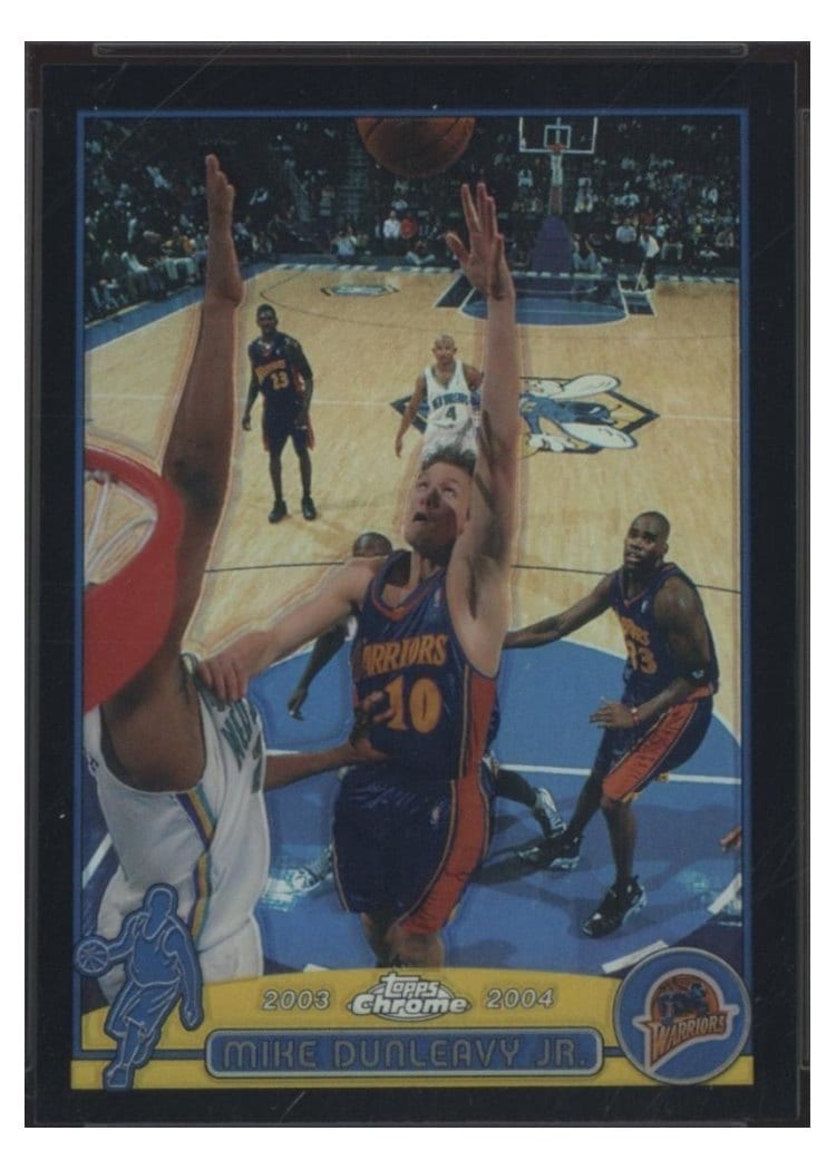 2003 Topps Chrome Mike Dunleavy Jr. #37 card