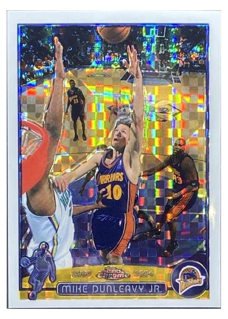 2003 Topps Chrome Mike Dunleavy Jr. #37 card