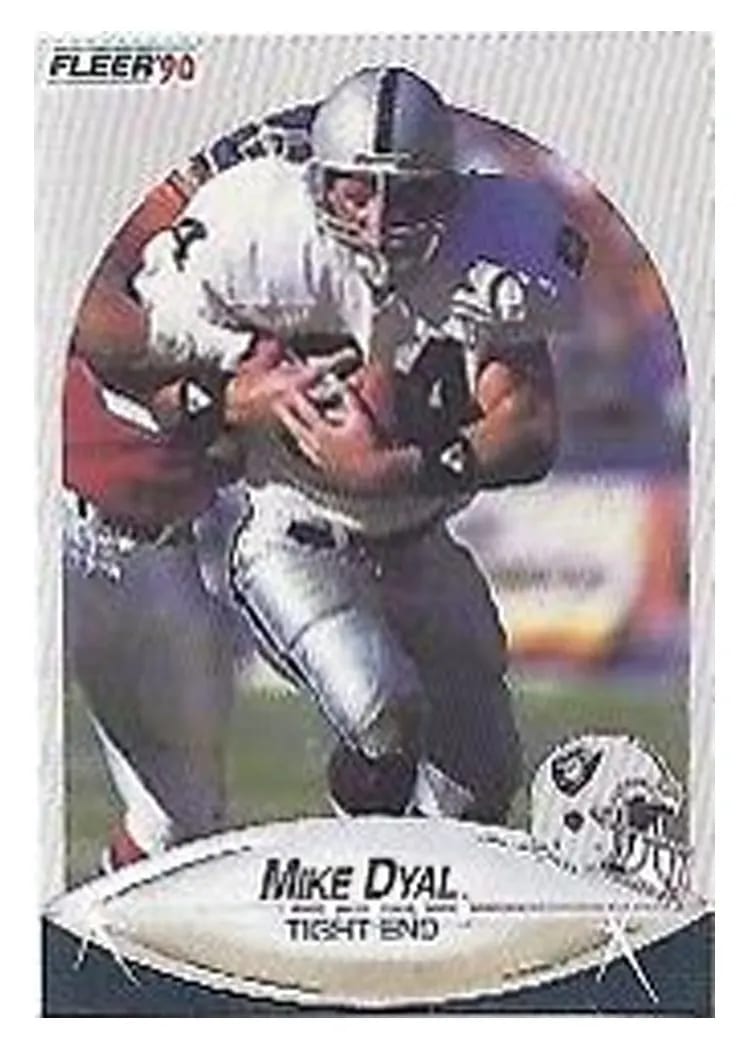 1990 Fleer Mike Dyal #252 card