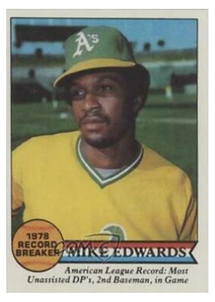 1979 Topps Mike Edwards #201 card