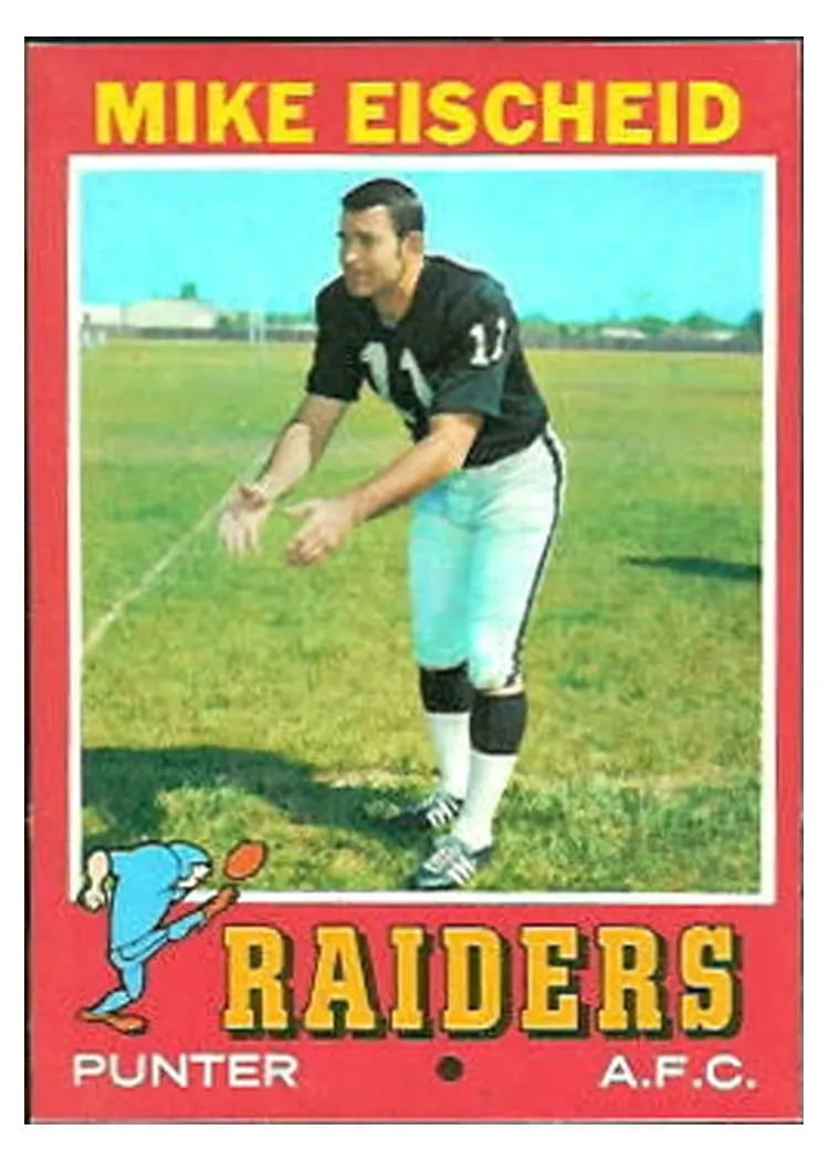 1971 Topps Mike Eischeid #231 card