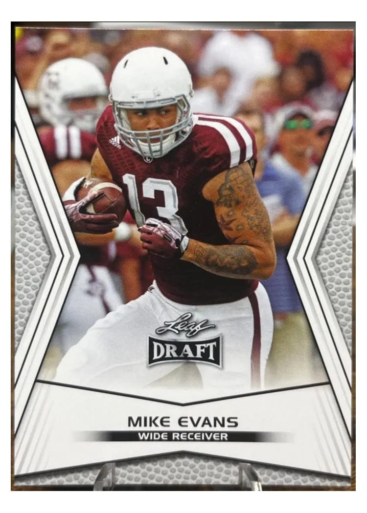 2014 Leaf Draft Mike Evans #42 card