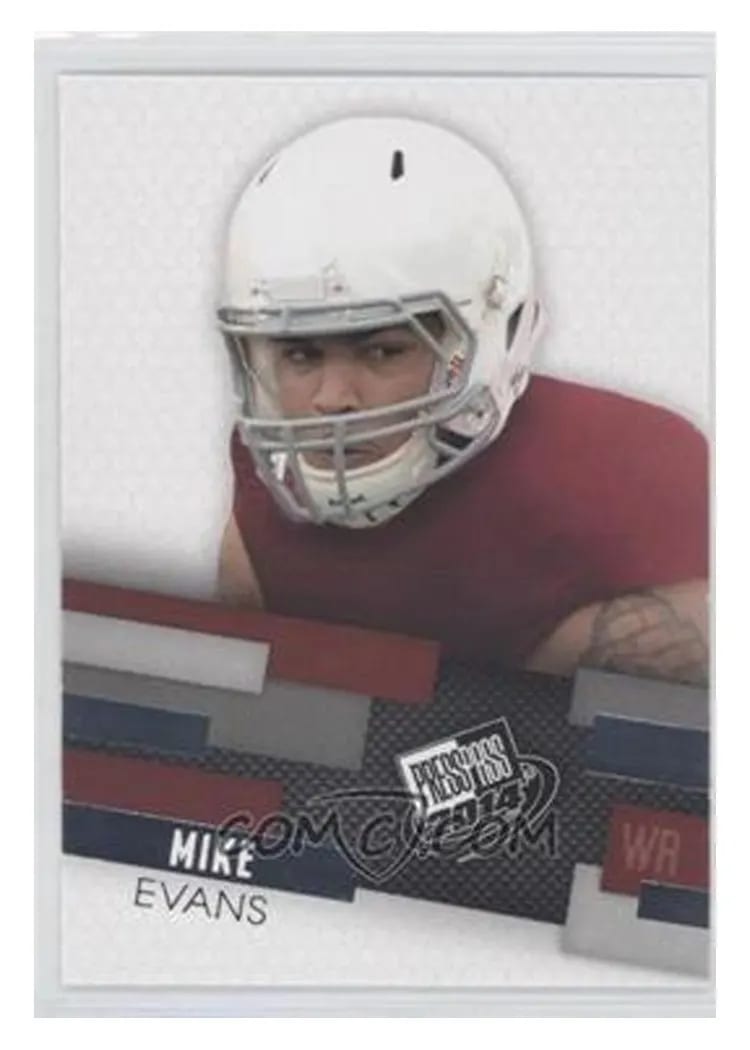 2014 Press Pass Mike Evans #17 card