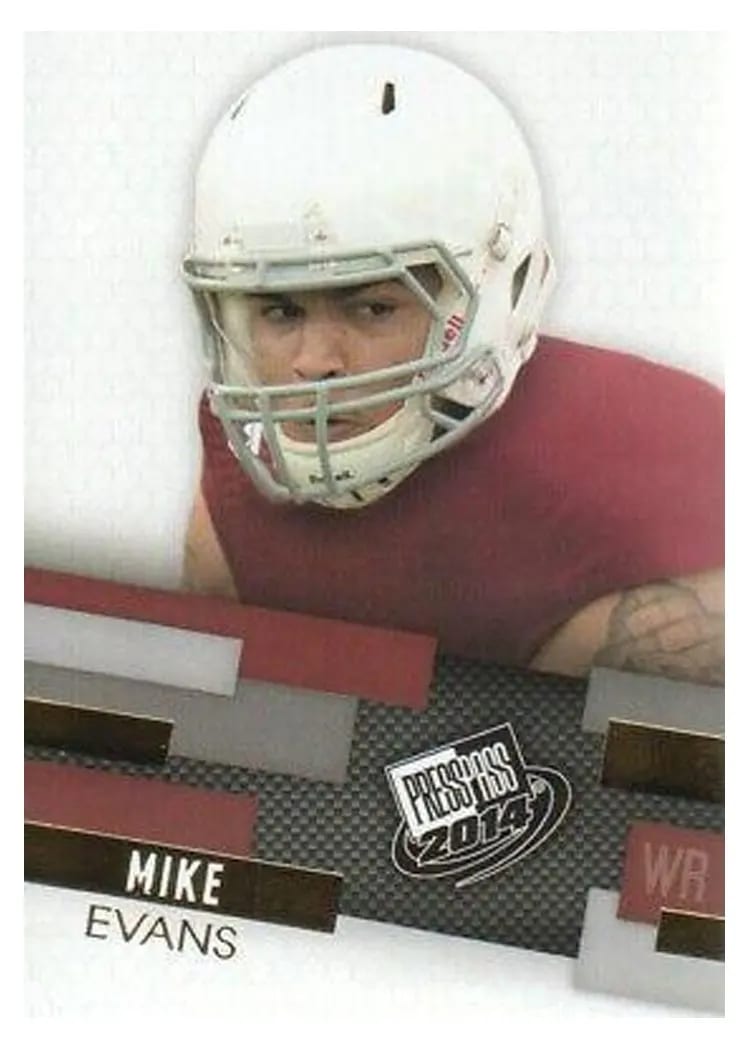 2014 Press Pass Mike Evans #17 card