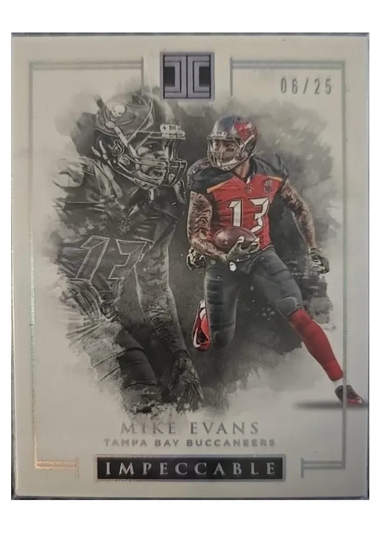 2016 Panini Impeccable Mike Evans #11 card