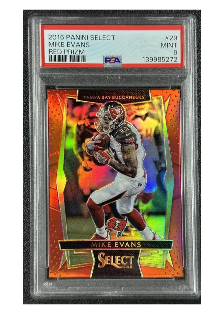 2016 Panini Select Base Set Mike Evans #29 card