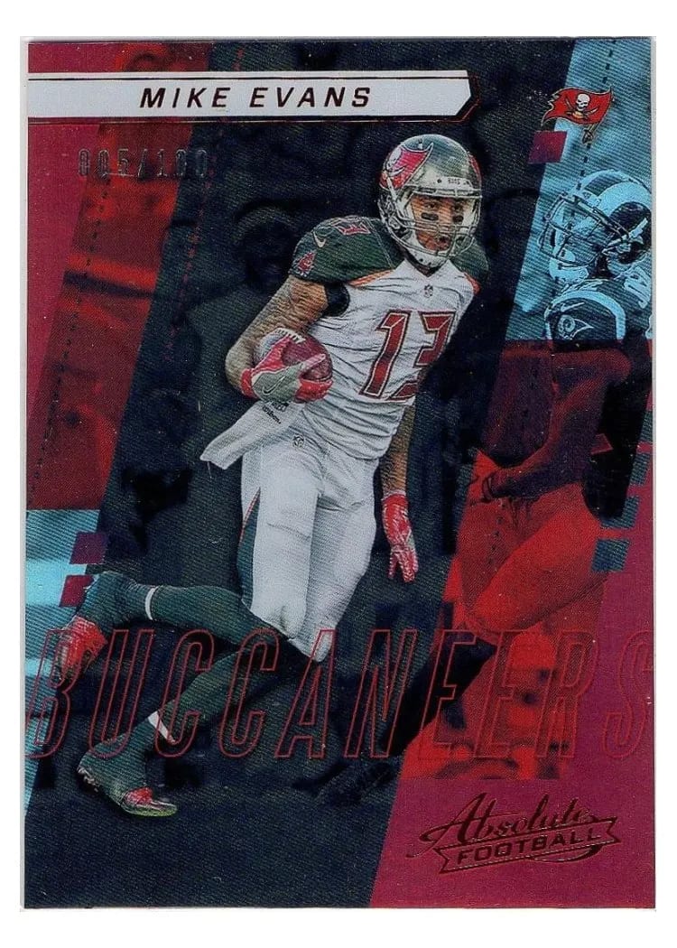 2017 Panini Absolute Mike Evans #61 card