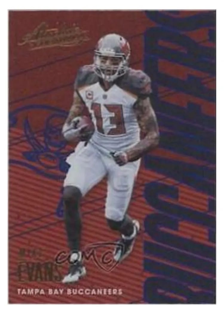 2018 Panini Absolute Mike Evans #93 card
