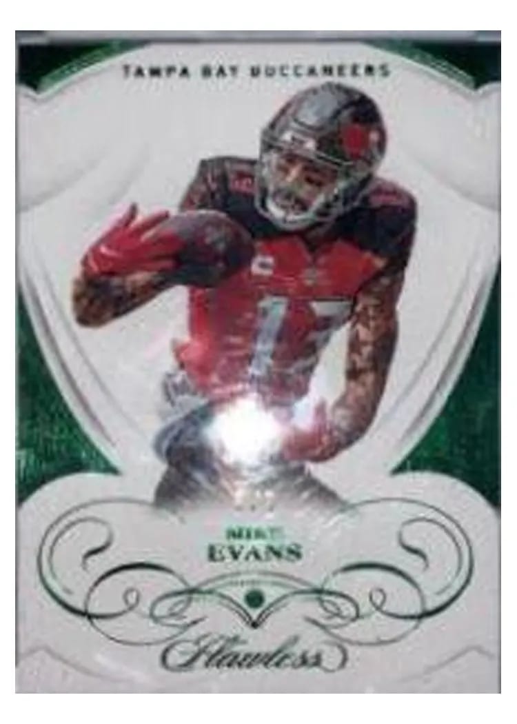 2019 Panini Flawless Base Ruby Mike Evans #62 card