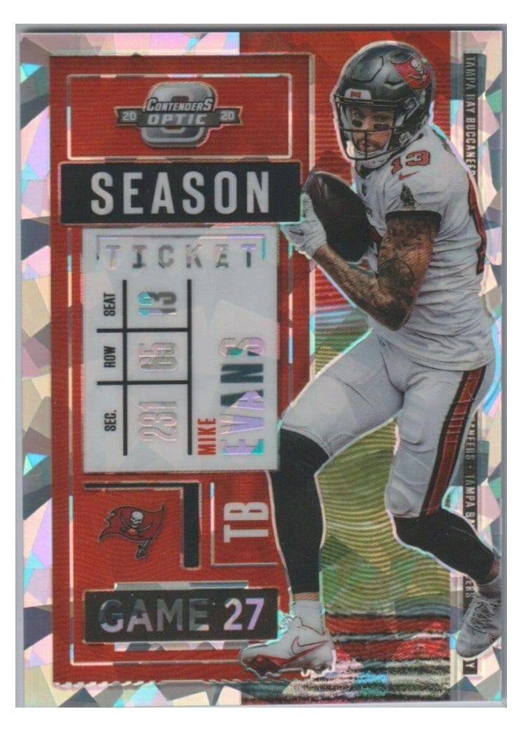 2020 Panini Contenders Optic Base Set Mike Evans #55 card
