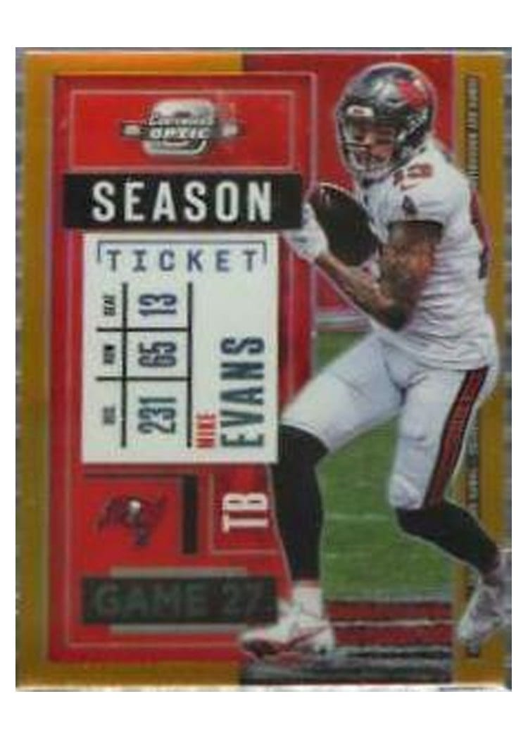 2020 Panini Contenders Optic Base Set Mike Evans #55 card