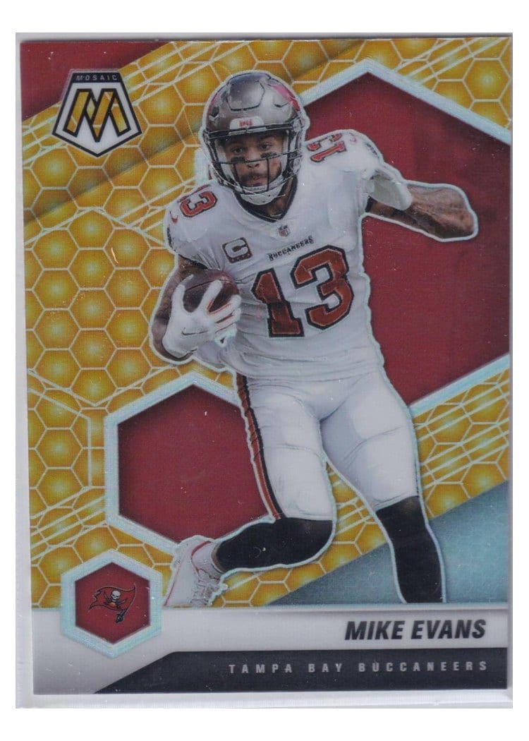 2021 Panini Mosaic Base Set Mike Evans #189 card