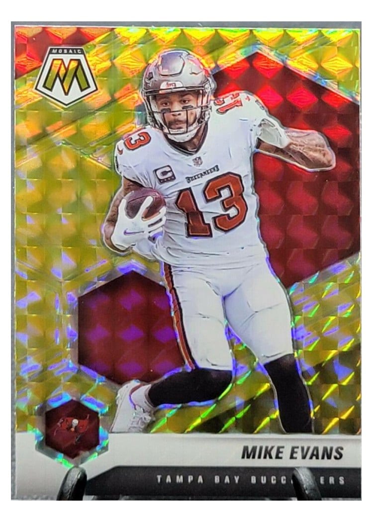 2021 Panini Mosaic Base Set Mike Evans #189 card