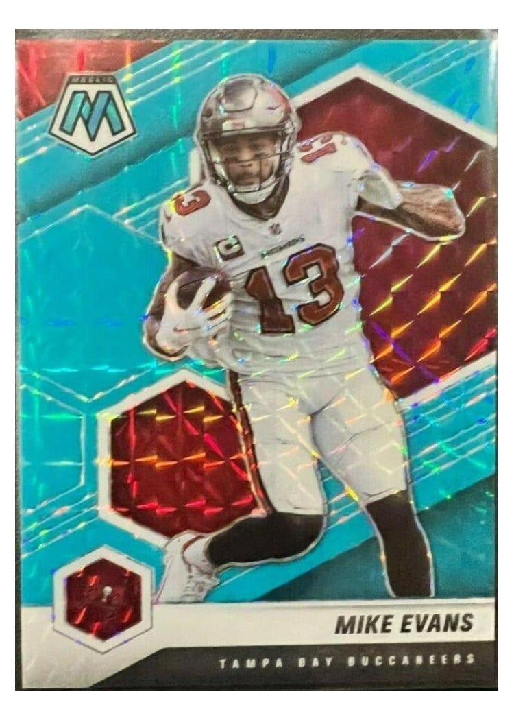 2021 Panini Mosaic Base Set Mike Evans #189 card