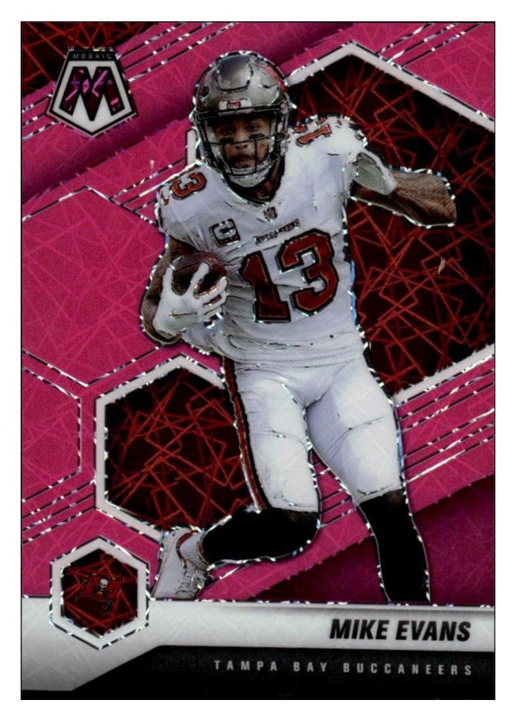 2021 Panini Mosaic Base Set Mike Evans #189 card