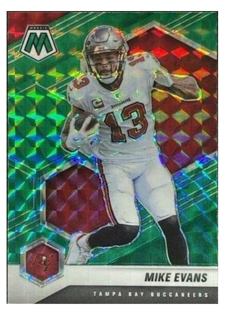 2021 Panini Mosaic Base Set Mike Evans #189 card