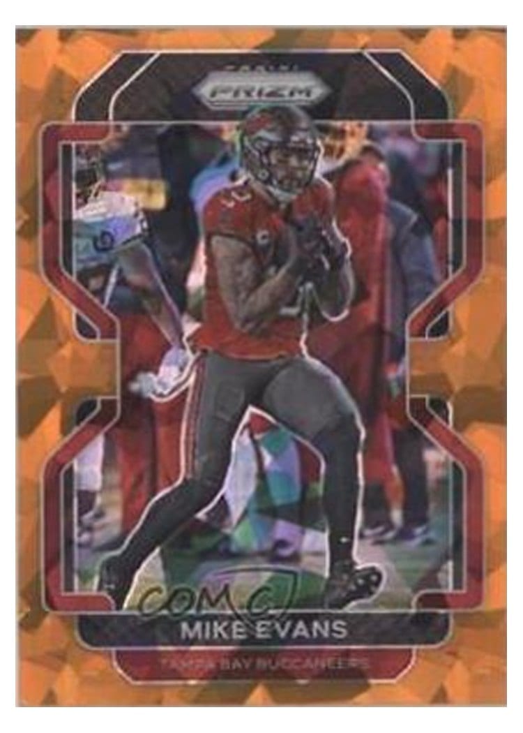2021 Panini Prizm Base Set Mike Evans #290 card