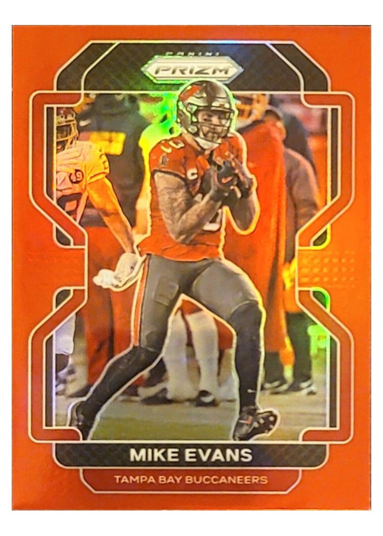 2021 Panini Prizm Base Set Mike Evans Red Prizm #290 card