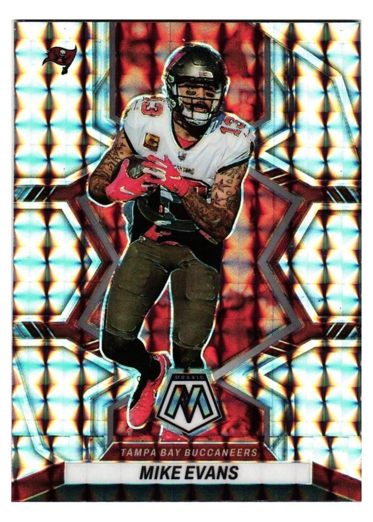 2022 Panini Mosaic Base Set Mike Evans #184 card